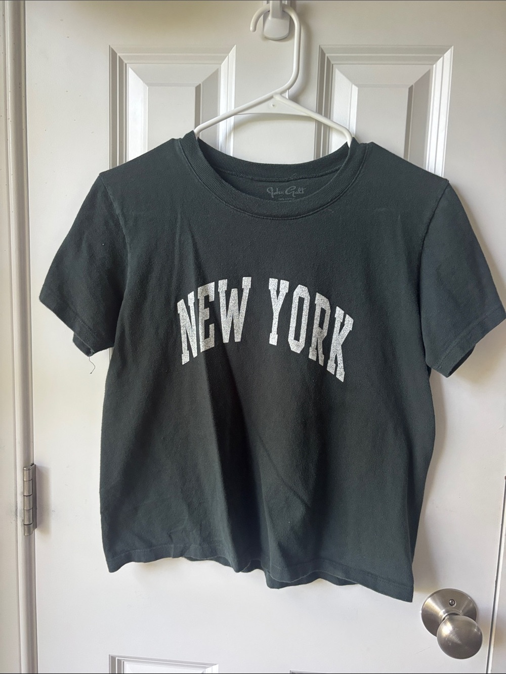 Brandy Melville Dark Green New York Tee